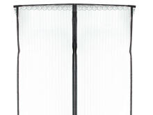 Ikonka Art.KX6127_3 Moskītu tīkls magnētiskais durvju tīkls 160x230cm