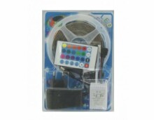 Ikonka Art.KX100619 LED tape SMD 3528 5m waterproof multicolour remote control