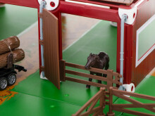 Ikonka Art.KX6027 Fermas spēļu aizgalds dzīvnieki traktors JASPERLAND
