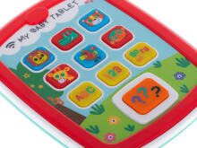 Ikonka Art.KX6006 Educational touchscreen tablet interactive lights music HOLA