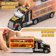 Transporter Truck Toy Art.147630  Трейлер с машинками