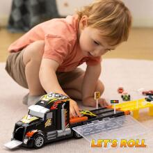Transporter Truck Toy Art.147630  Трейлер с машинками