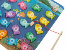 Ikonka Art.KX5954 Montessori wooden fish fishing magnet game