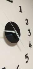 Ikonka Art.KX9714 Wall clock black 12 hours