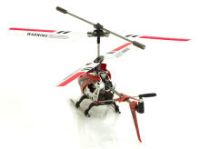 Ikonka Art.KX6560_3 SYMA S107G RC helikopters sarkans