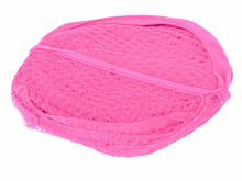 Ikonka Art.KX9139_3 Organizatora grozs veļas grozs rotaļlietām drēbju locīšanai rozā krāsā