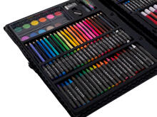 Ikonka Art.KX6354 Art set for painting in a case 168el.