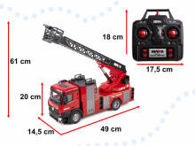 Ikonka Art.KX5817 H-Toys 1561 2.4GHz 1:14 RC fire engine