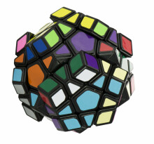 Ikonka Art.KX7598 Puzzle kuubiku mäng MEGAMINX 6.7cm
