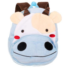 Ikonka Art.KX7428 Kindergarten backpack plush cow 24cm