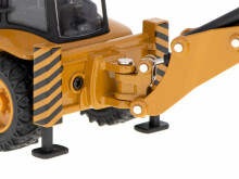 Ikonka Art.KX5927 Ekskavatora iekrāvēja buldozers ar kausu Metāla modelis H-toys 1704 1:50