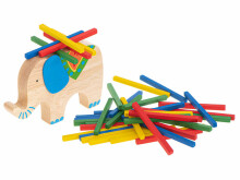 Ikonka Art.KX5696 Tasakaalustades elevant elevant osavus puzzle mäng
