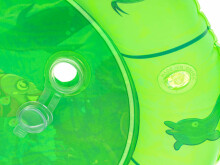 Ikonka Art.KX5678 Vesi täispuhutav sensoorne matt kilpkonn roheline