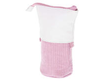 Ikonka Art.KX5674 School pencil case tuba 2in1 pink
