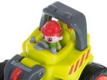 Ikonka Art.KX5589_1 Celtniecības kravas automašīna buldozers HOLA