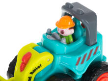 Ikonka Art.KX5589_3 Construction truck road roller HOLA