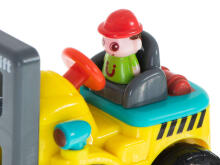 Ikonka Art.KX5589_3 Construction truck road roller HOLA