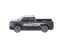 Ikonka Art.KX5586_2 Metal car resorak pick up grey 7cm