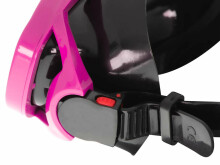 Ikonka Art.KX5575 Nardymo kaukė plaukimo akiniai rožinės spalvos