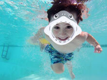 Ikonka Art.KX5570 Diving mask goggles for children shark