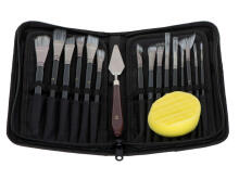 Ikonka Art.KX5551 Artists' paintbrushes set in case