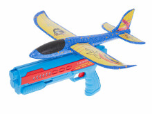 Ikonka Art.KX5542 Lėktuvų paleidimo pistoletas automatinis mėlynos spalvos