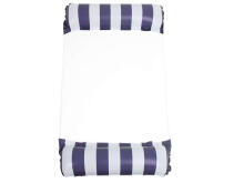 Ikonka Art.KX5540 Inflatable mattress swimming chair 120x70cm navy blue