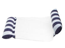 Ikonka Art.KX5540 Inflatable mattress swimming chair 120x70cm navy blue