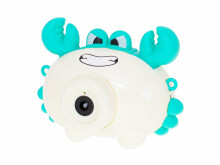 Ikonka Art.KX5527 Soap bubble machine machine crab green