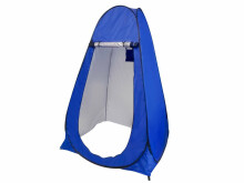 Ikonka Art.KX5438 Telts duša ģērbtuve pārnēsājamais wc zils
