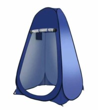 Ikonka Art.KX5438 Palapinė dušas persirengimo kambarys nešiojamasis wc mėlynas