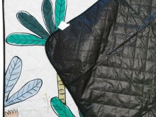 Ikonka Art.KX5394 Beach mat picnic blanket camping palm trees 150x200