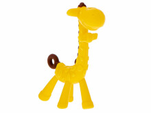 Ikonka Art.KX5357 Silicone teething teether yellow giraffe