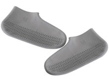 Ikonka Art.KX5299_1 Ūdensnecaurlaidīgi zābaku aizsargi wellingtons M pelēki 35-38 izmērs