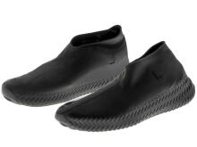 Ikonka Art.KX5299_2 Ūdensnecaurlaidīgi zābaku aizsargi wellingtons L melni 39-44 izmērs