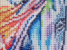 Ikonka Art.KX5259_10 Diamond embroidery mosaic set 5D horse