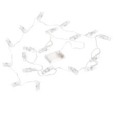 Ikonka Art.KX5252 LED photo clip lights 1.5m 10LED warm white