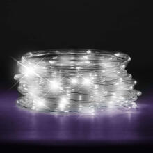 Ikonka Art.KX5241_1 LED virtene 10m 100LED auksti balta