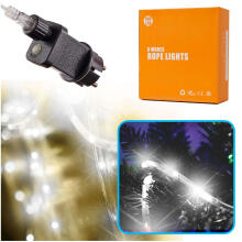 Ikonka Art.KX5241_1 LED virtene 10m 100LED auksti balta
