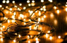 Ikonka Art.KX5235 LED lights light chain 10m 100LED warm white