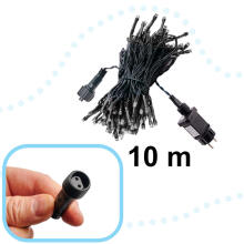 Ikonka Art.KX5235_1 LED gaismas ķēdes 10m 100LED aukstā baltā krāsā