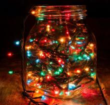 Ikonka Art.KX5235_2 LED lights light chain 10m 100LED multicolour