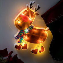 Ikonka Art.KX5244 LED kulonu gaismas Ziemassvētku rotājumi ziemeļbriedis