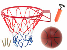 Ikonka Art.KX5213 Basketbola tāfele bumba basketbola aplis metāla