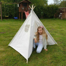 Ikonka Art.KX5187 Indian house tent for children Tipi Wigwam 135cm