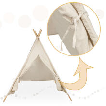 Ikonka Art.KX5187 Indian house tent for children Tipi Wigwam 135cm