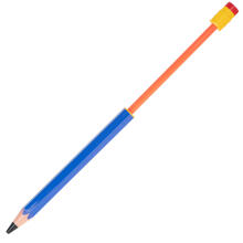Ikonka Art.KX5132_1 Šļirces ūdens sūknis zīmulis 54cm zils