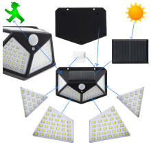 Ikonka Art.KX5087 Saules kustības un krēslas sensora lampa 100 LED