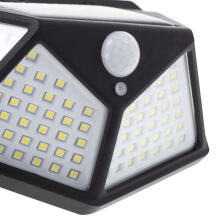 Ikonka Art.KX5087 Saules kustības un krēslas sensora lampa 100 LED
