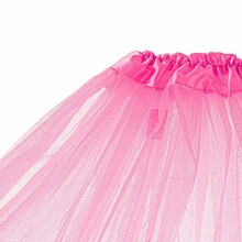 Ikonka Art.KX5072_2 Tutu tiulio sijonas kostiumas rožinis